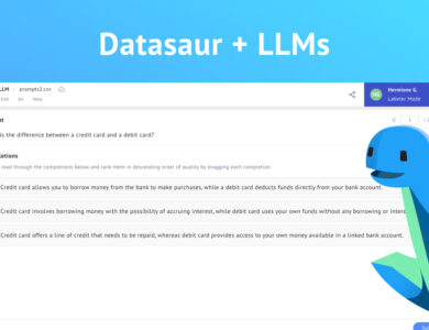 Datasaur пуска инструмент LLM за обучение на персонализирани модели на ChatGPT