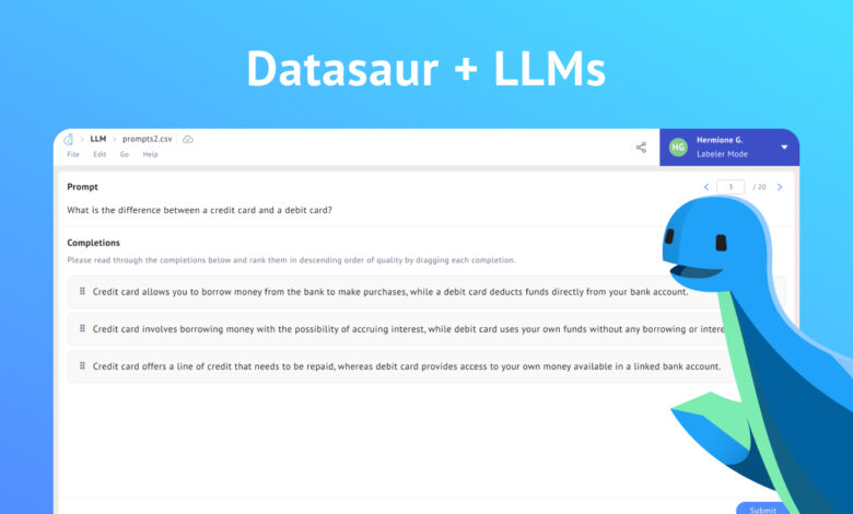 Datasaur пуска инструмент LLM за обучение на персонализирани модели на ChatGPT